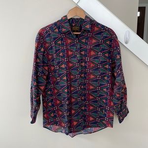 Eddie Bauer long sleeve button down shirt